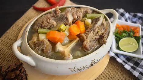 Resep Sop Iga Sapi Bening Ala Resto Dapurawit