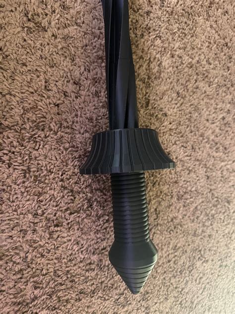 Collapsible Drill Sword D Printed Etsy