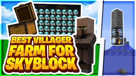 Most Efficient Villager Farm Minecraft Skyblock Hogwarts [7] Youtube