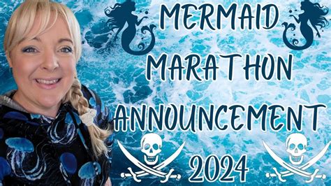 🏴‍☠️🧜‍♀️ Mermaid Marathon Announcement 2024 🏴‍☠️🧜‍♀️ July Readathon Youtube