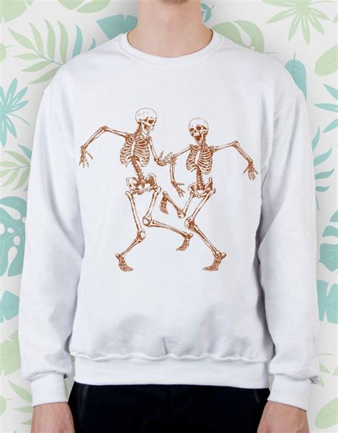 Skeleton Sweatshirt for Women Men Girls Sweater Dance Funny | Etsy