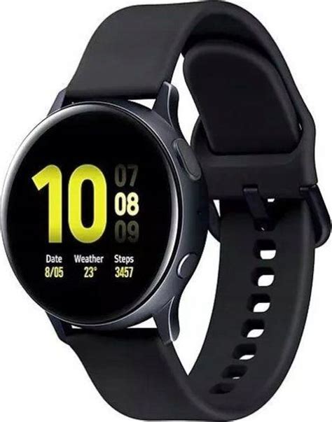 Samsung Galaxy Watch Active Mm Aluminium Czarny Sm R Nzkato