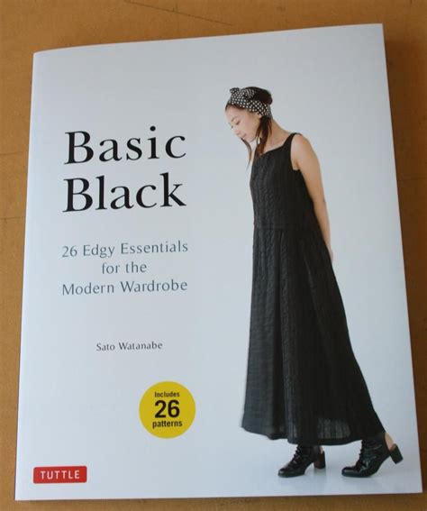 Iconic Patterns Reviews Japanese Sewing Book Basic Black By Sato