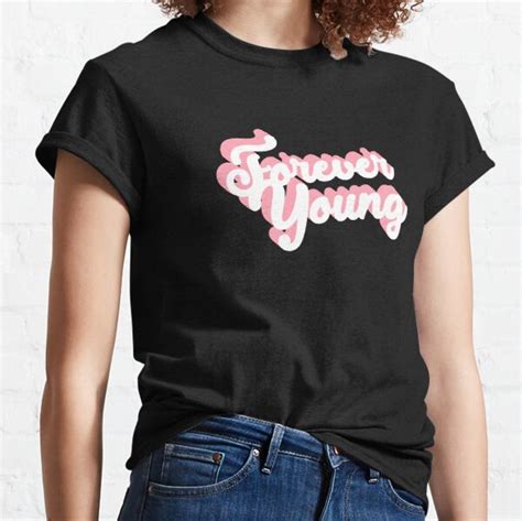 Blackpink T Shirts Blackpink Forever Young Classic T Shirt Rb0708