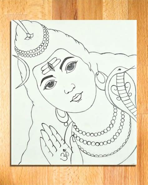 Maha Shivratri Special Drawing Lord Shiva Drawing Step By Step For