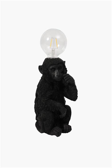 Novelty Monkey Lamp 16x27cm