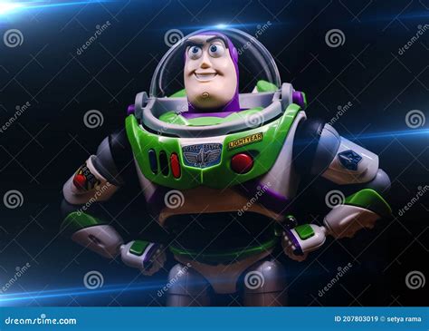 Buzz Lightyear Disney Pixar Character Toys Photography Editorial Stock