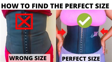 How To Choose The Right Waist Trainer Size How To Know Your Perfect