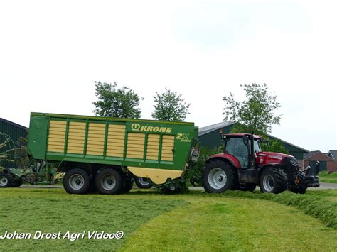 Case IH Nieuwe Case IH Puma 200 CVXDrive AFS Met Krone ZX 430 GD