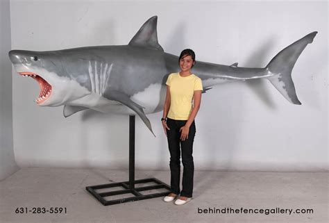 Great White Shark Statue 11 Ft Great White Shark Statue