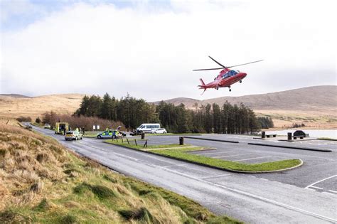 Motorbike Rider Airlifted To Hospital Following Co Down Crash The