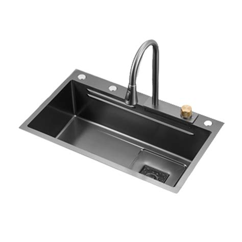 Classic Style Kitchen Sink Corrosion Resistant 5 Holes Stainless Steel Clearhalo