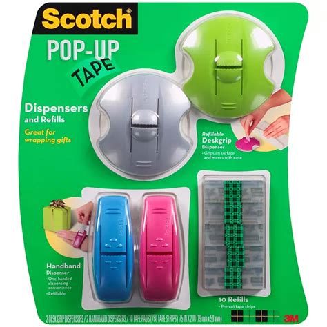 Scotch Pop Up Tape Dispensers And Refills Sams Club