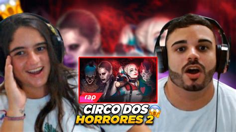 React Circo Dos Horrores Rap Do Coringa Arlequina Hisoka E