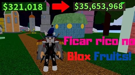 Como Farmar Muito Dinheiro No Blox Fruits Roblox Youtube