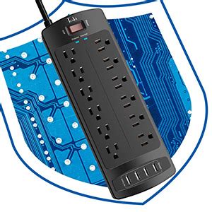 Amazon Power Strip Tcstei Surge Protector With Outlets And