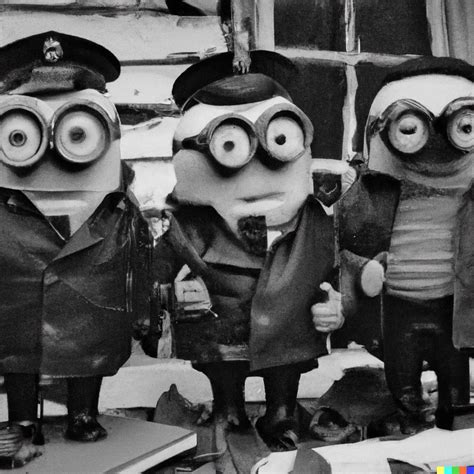 Matt × Dall·e The Minions From The Movie Despicable Me In The