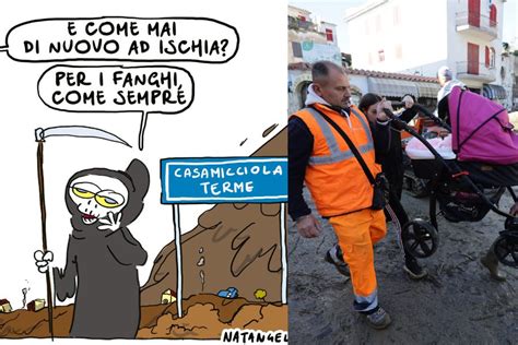 La Vignetta Del Fatto Sulla Strage Di Ischia E La Rabbia Del Sindaco