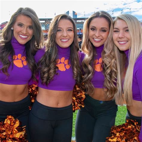 Clemson Rally Cats Rcheerleaders