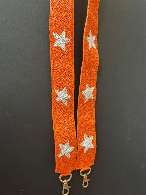 University Of Tennessee Vols Rocky Top Beaded Game Day Strap Etsy