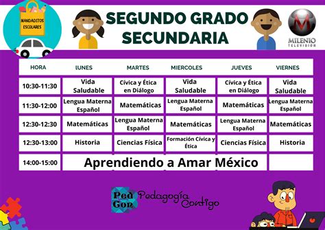 Horarios Para El Inicio A Clases 2020 2021 4 Imagenes Educativas