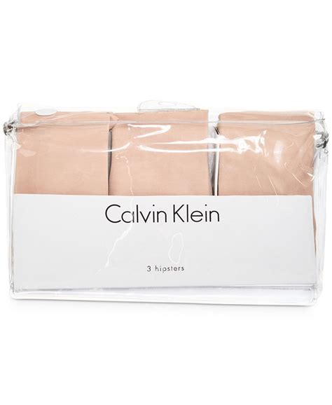 Calvin Klein Invisibles Hipster 3 Pack Qd3559 Macy S