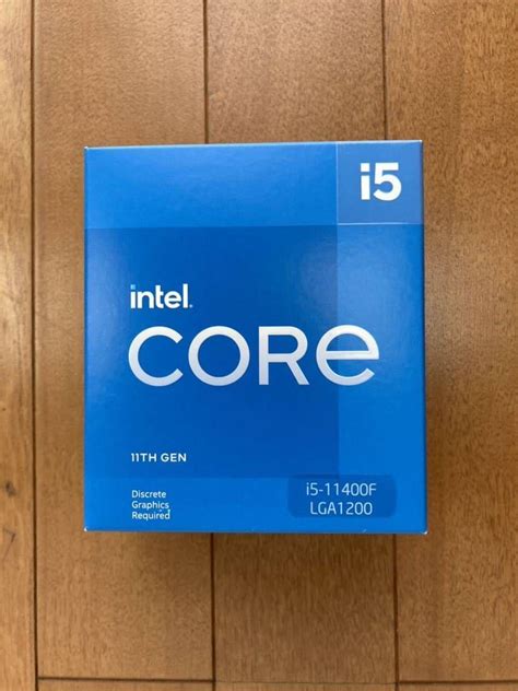 Yahooオークション 新品未開封 Intel Core I5 11400f