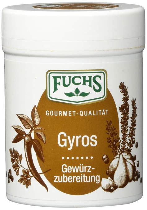 Fuchs Gyros Gew Rzzubereitung G Amazon De Lebensmittel Getr Nke