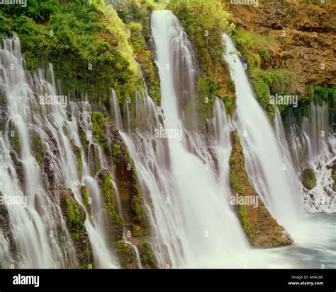 Mcarthur Burney Falls In Northern California Usa Stock Photo Alamy