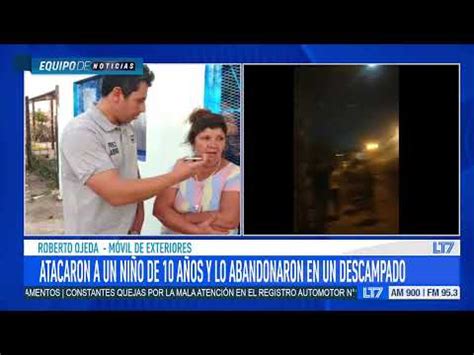 Aberrante habrían abusado de un niño en Corrientes y lo abandonaron en