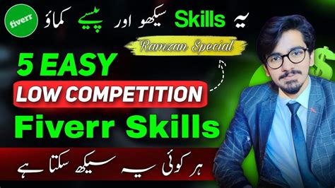 Low Competition Skills Easy Fiverr Gigs That Require No