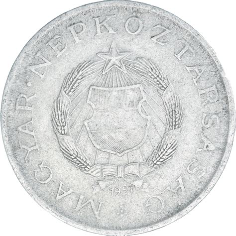 Coin Hungary 2 Forint 1957 European Coins