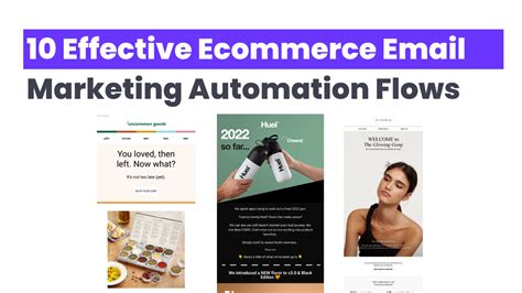 10 Effective Ecommerce Email Marketing Automation Flows Marketing