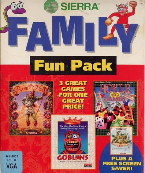 Family Fun Pack (1992) - MobyGames