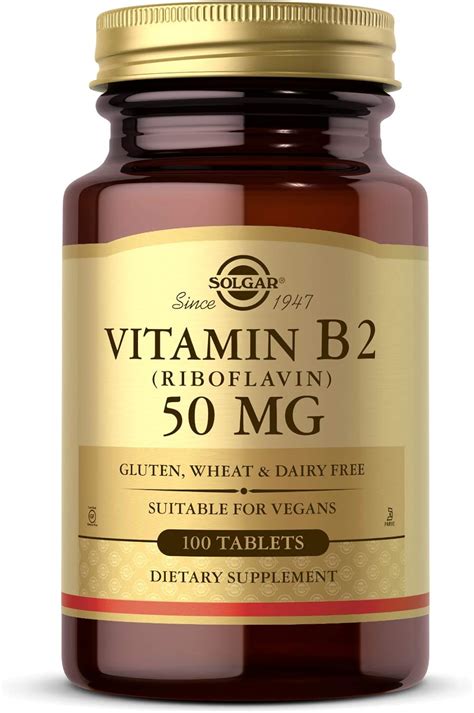 Solgar Vitamin B2 Riboflavin 50 mg استقلاب عمان Ubuy