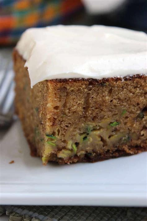 Spiced Zucchini Cake With White Chocolate Cream Cheese Frosting The Suburban Soapbox