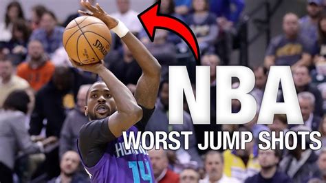 WORST LOOKING NBA JUMP SHOTS EVER YouTube