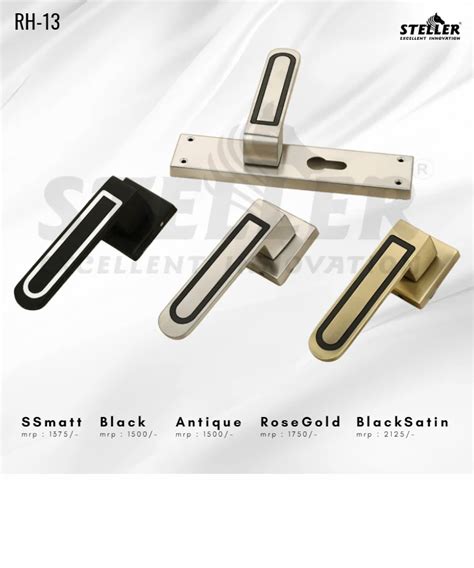 Stainless Steel SS Mortice Handle Steller RH 13 For Door Fitting At Rs