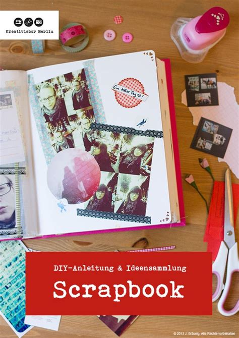 Wie Man Ein Scrapbook Bastelt Anleitung Ideen HANDMADE Kultur