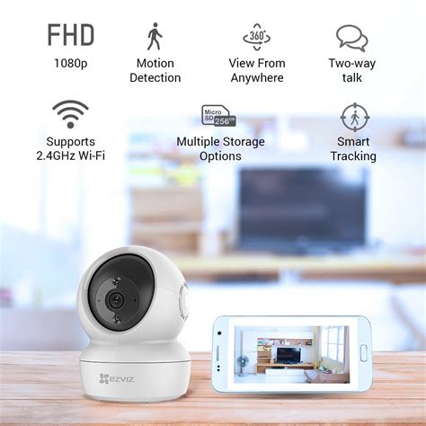 Ezviz C N Smart Wi Fi Pan Tilt Camera Easygates Co Uk