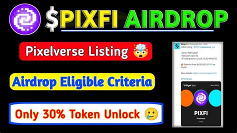 Pixelverse Listing Pixelverse New Update Pixelverse Eligible