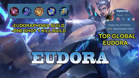 EUDORA BURST DAMAGE BUILD EUDORA BEST BUILD 2022 MOBILE LEGENDS