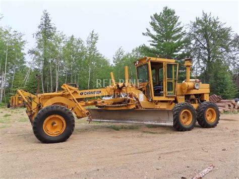 Champion 740a Motor Grader Minnesota Forestry Equipment Sales