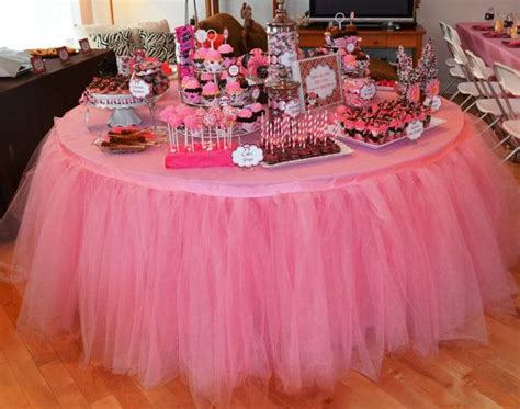 Tulle Table Tutu Skirt YOU PICK COLORS Etsy Tulle Table Baby