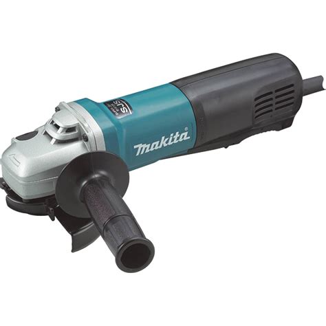 Makita Corded Lightweight Angle Grinder With Grinding Wheel Wheel