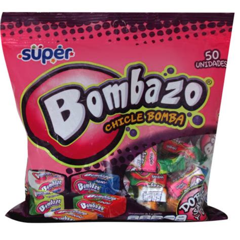 Chicle Bombazo 24 X 50und Mundo Dulces 17