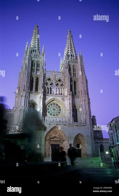 Gothic cathedral. Burgos. Spain. Camino de Santiago Stock Photo - Alamy