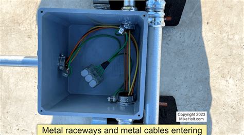 Code Qanda Can Metal Raceways And Cables Be Used With Nonmetallic Boxes