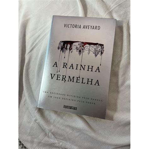 Livro A Rainha Vermelha Victoria Aveyard Shopee Brasil