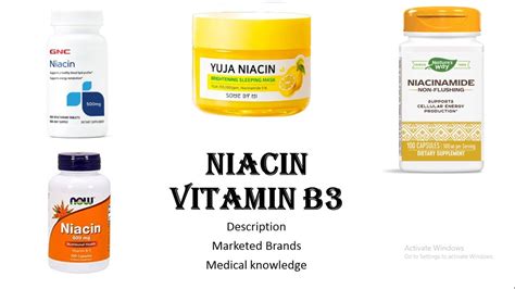 Vitamin B Niacin Most Recommended Youtube